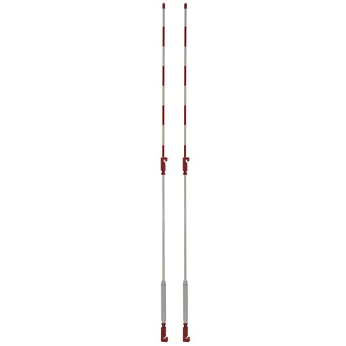 Jaypro Sports VBA-80 Universal Antennae  Red & White