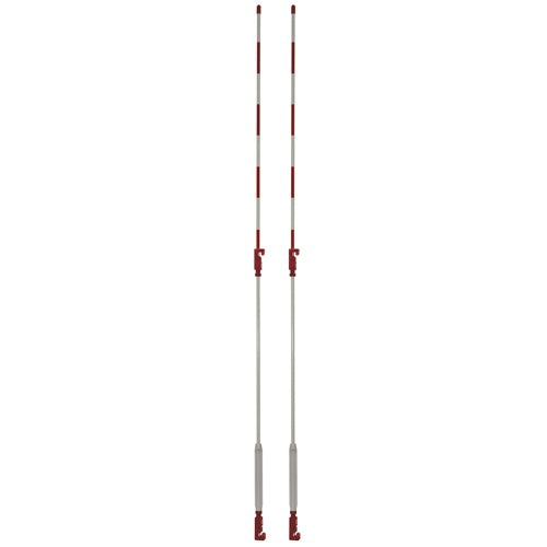 SuperJock Universal Antennae, Red & White