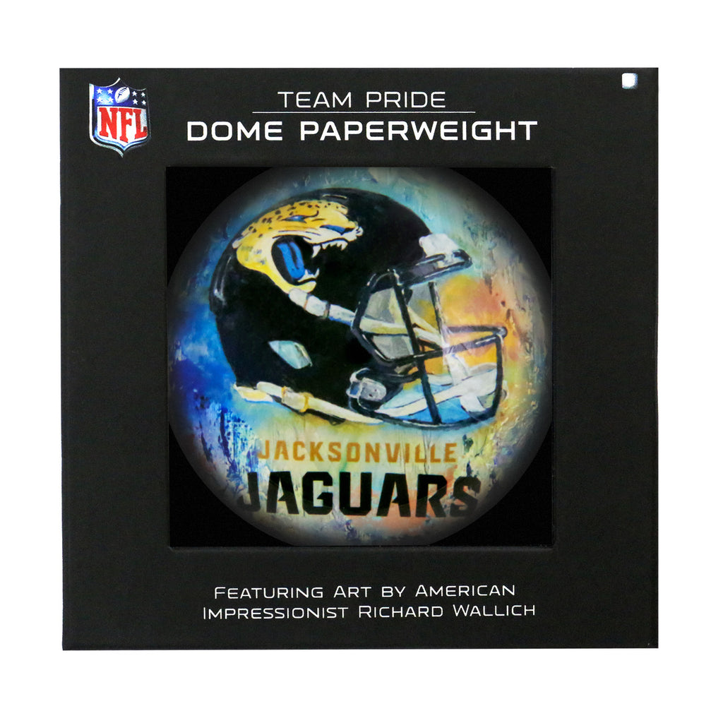 Jacksonville Jaguars Paperweight Domed - Sporticulture