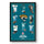 Jacksonville Jaguars Framed Print 10x13 Uniform Heritage - Sporticulture