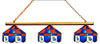 KANSAS 3-LIGHT EXECUTIVE GAME TABLE LIGHT - KAN-380EXGL