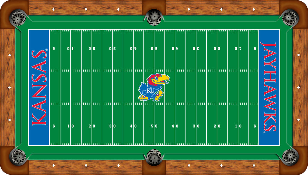 KANSAS BILLIARD TABLE FELT - RECREATIONAL GRIDIRON - KANBTF000-9R