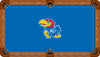 KANSAS BILLIARD TABLE FELT - RECREATIONAL BLUE - KANBTF101-9R