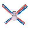 KANSAS CEILING FAN - 42'' BLUE/RED - KANFAN100-42