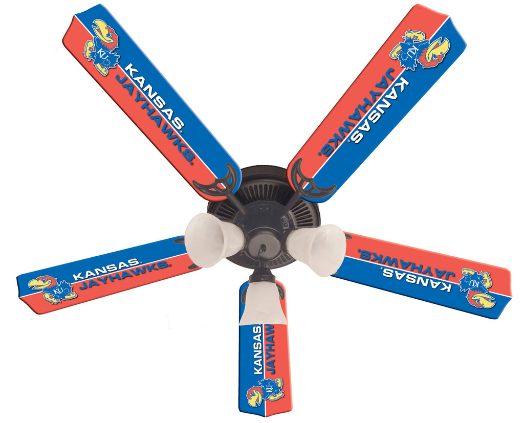 KANSAS CEILING FAN - 52'' BLUE/RED - KANFAN100-52