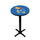 KANSAS PEDESTAL PUB TABLE BLUE - KANPTB101