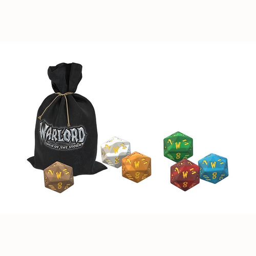 Kingswood Games -  Warlord Tcg - Warlord: Saga Of The Storm Tcg: Dice Bag Pre-Order