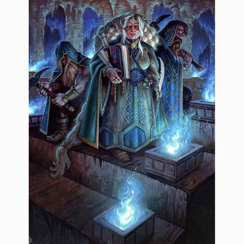 Kingswood Games -  Warlord Tcg - Warlord: Saga Of The Storm Tcg: Into The Accordlands Card Sleeves: Dwarven Forges Pre-Order