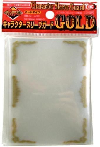 Kmc - Kmc Sleeves Character Guard Clear With Gold Scroll Work 60-Count