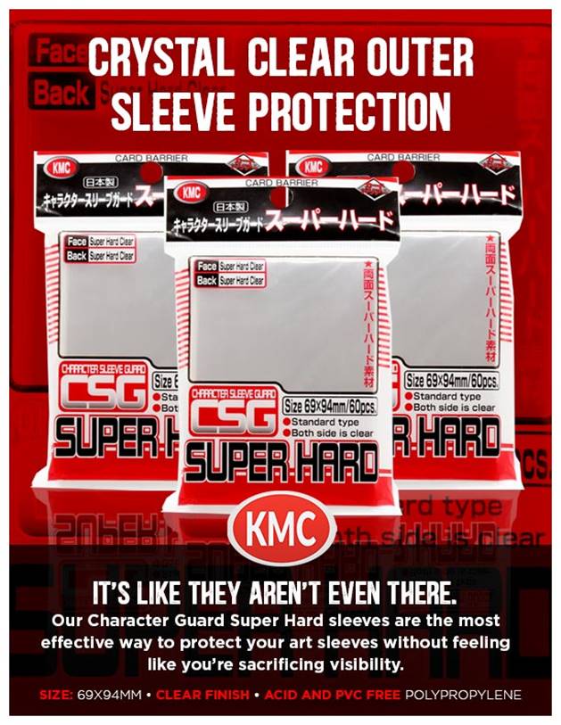 Kmc - Kmc Sleeves Character Guard Super Hard
