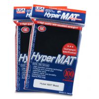 Kmc - Kmc Sleeves Usa Pack Hyper Matte Black 100-Count