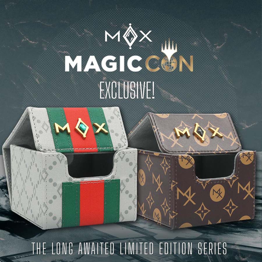 Kmc Sleeves/Tundra Investments -  Mox Deck Box - Kmc Sleeves: Mox 133+ Deck Box: Brown Pre-Order