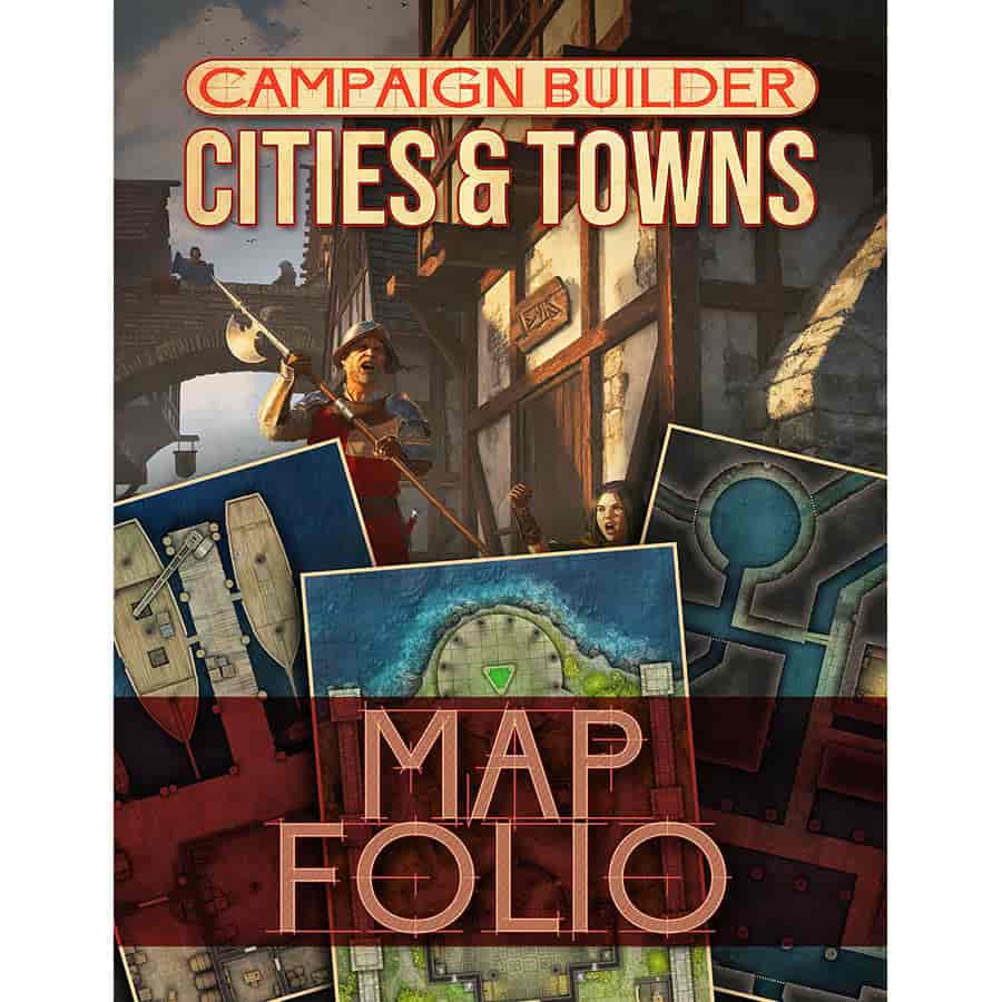 Kobold Press -  Campaign Builder: Cities And Towns Map Folio