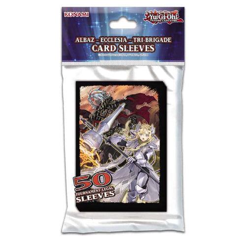 Konami Digital Entertainment -  Yu-Gi-Oh!: Card Sleeves: Albaz/Ecclesia/Tri-Brigade (50Ct)