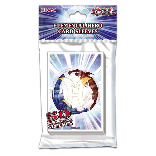 Konami Digital Entertainment -  Yu-Gi-Oh!: Card Sleeves: Elemental Hero (50Ct)