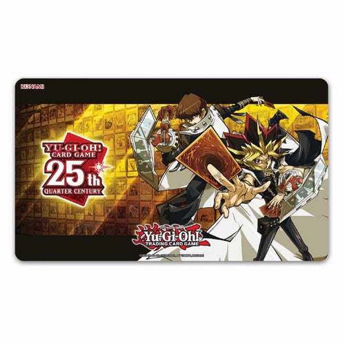 Konami Digital Entertainment -  Yu-Gi-Oh!: Game Mat: Yugi And Kaiba Quarter Century
