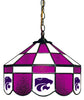 KANSAS STATE 14'' EXECUTIVE SWAG HANGING LAMP - KSU-140EXSWN