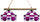 KANSAS STATE 2-LIGHT EXECUTIVE GAME TABLE LIGHT - KSU-280EXGLN