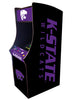 KANSAS STATE ARCADE UPRIGHT GAME BLACK - KSUAGU100