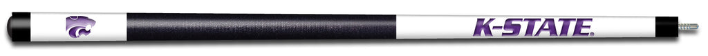 KANSAS STATE ENGRAVED BILLIARD CUE WHITE / PURPLE - KSUBCE101