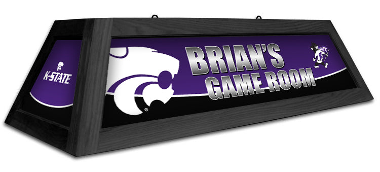 KANSAS STATE 42'' SPIRIT GAME TABLE LAMP - CUSTOM PURPLE - KSUBSL421C