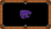 KANSAS STATE BILLIARD TABLE FELT - RECREATIONAL BLACK - KSUBTF114-9R