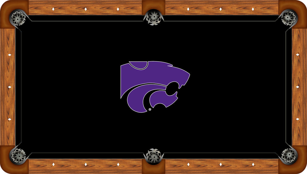 KANSAS STATE BILLIARD TABLE FELT - RECREATIONAL BLACK - KSUBTF114-9R