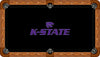 KANSAS STATE BILLIARD TABLE FELT - RECREATIONAL BLACK - KSUBTF314-8R