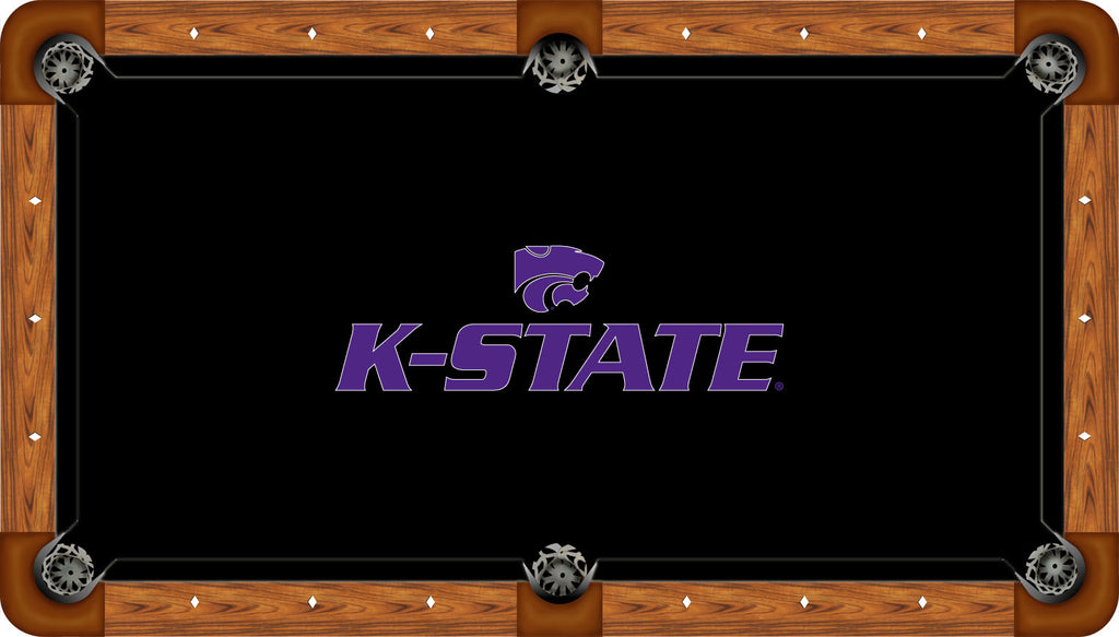 KANSAS STATE BILLIARD TABLE FELT - RECREATIONAL BLACK - KSUBTF314-9R