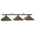 KITSILANO 54'' 3 LT - OIL RUBBED BRONZE