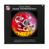 Kansas City Chiefs Paperweight Domed - Sporticulture