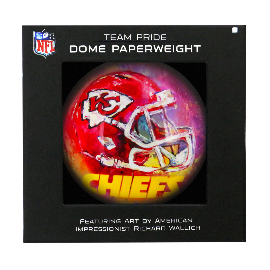 Kansas City Chiefs Paperweight Domed - Sporticulture