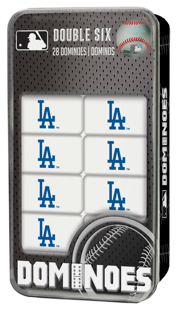 Los Angeles Dodgers Dominoes - Masterpieces Puzzle Company