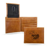 Kansas Jayhawks Wallet Billfold Laser Engraved - Rico Industries