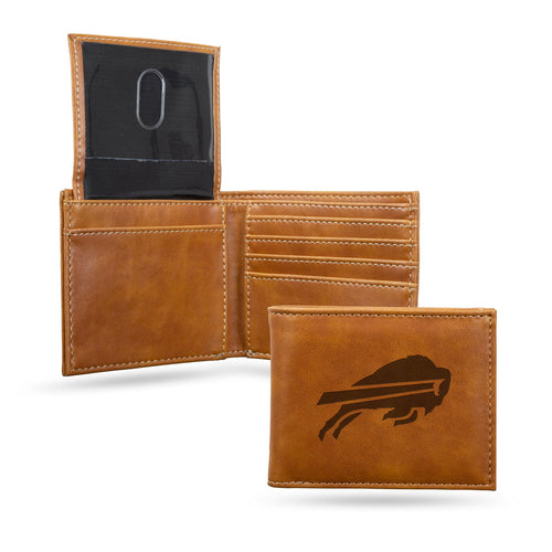 Buffalo Bills Wallet Billfold Laser Engraved - Rico Industries