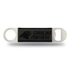 Carolina Panthers Bar Blade Bottle Opener Laser Engraved - Rico Industries