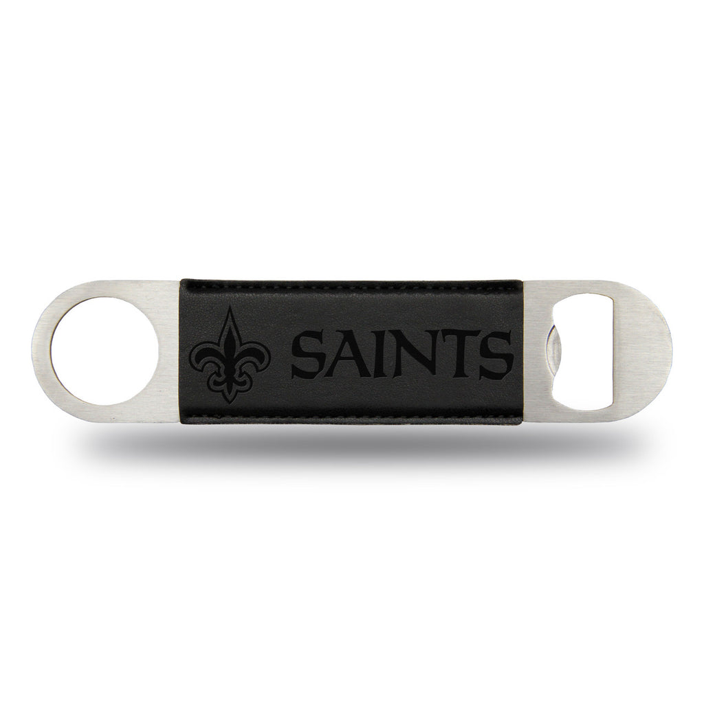 New Orleans Saints Bar Blade Bottle Opener Laser Engraved - Rico Industries