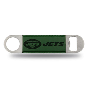 New York Jets Bar Blade Bottle Opener Laser Engraved - Rico Industries