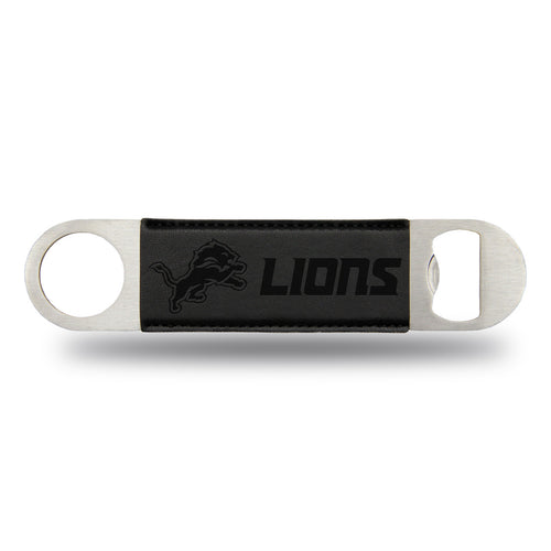 Detroit Lions Bar Blade Bottle Opener Laser Engraved - Rico Industries