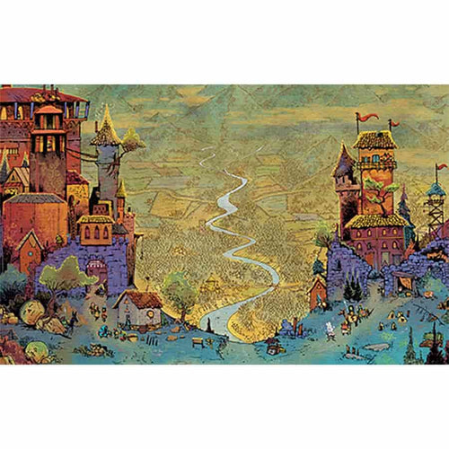 Leder Games -  Oath: Built Upon The Ruin Puzzle (1000Pc)