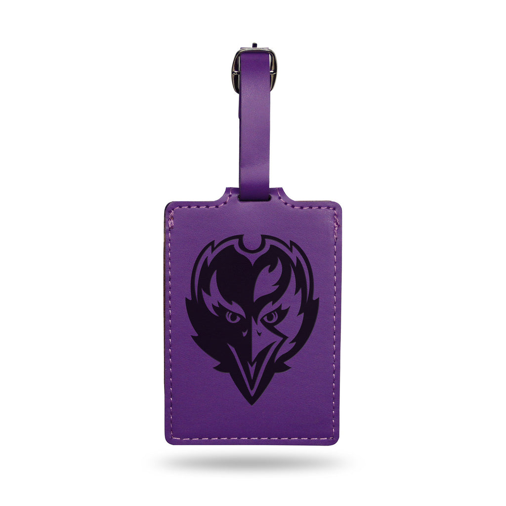 Baltimore Ravens Luggage Tag Laser Engraved - Rico Industries