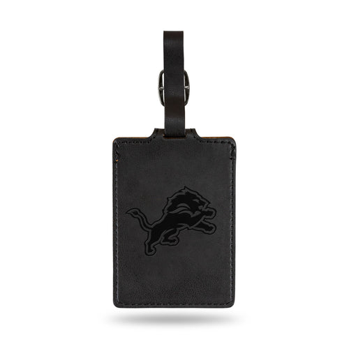 Detroit Lions Luggage Tag Laser Engraved - Rico Industries