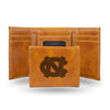 North Carolina Tar Heels Wallet Trifold Laser Engraved - Rico Industries