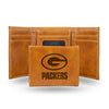 Green Bay Packers Wallet Trifold Laser Engraved - Rico Industries