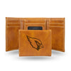 Arizona Cardinals Wallet Trifold Laser Engraved - Rico Industries