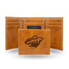 Minnesota Wild Wallet Trifold Laser Engraved - Rico Industries
