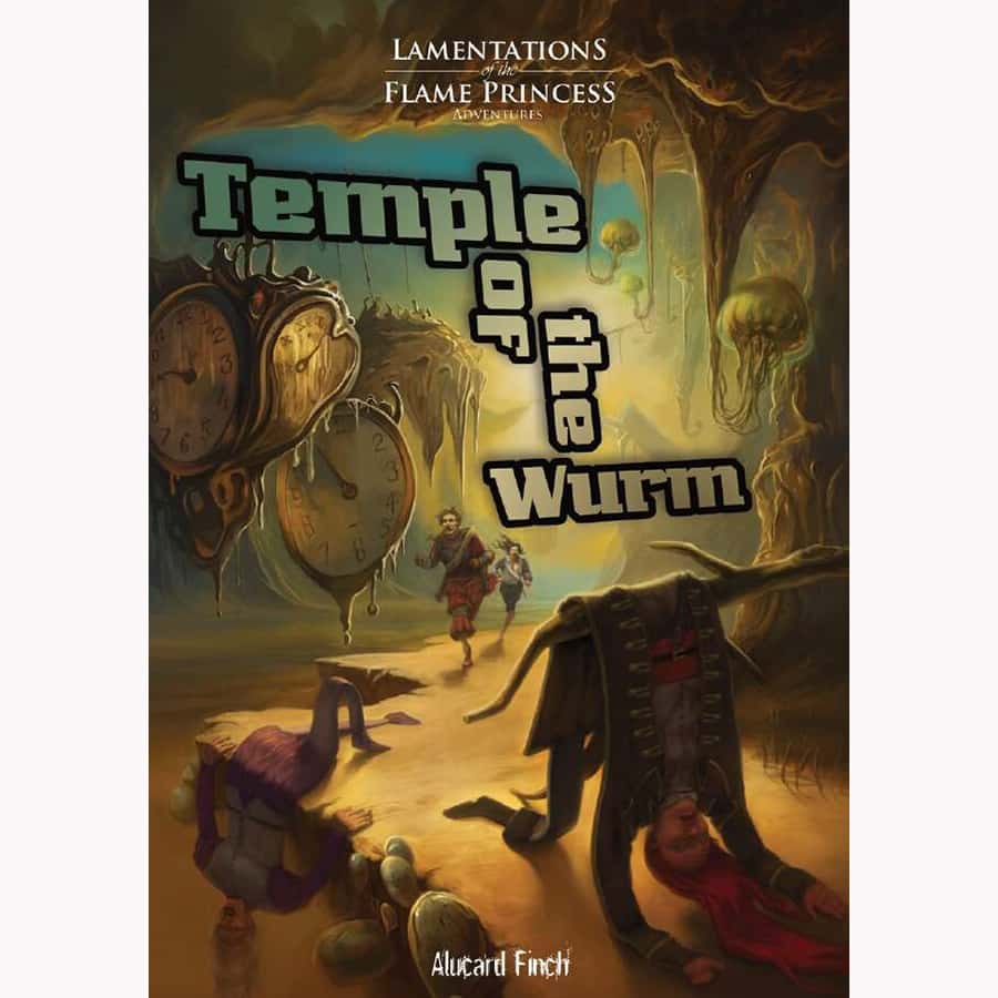 Lamentations Of The Flame Princess Rpg: Temple Of The Wurm