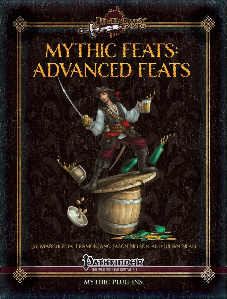 Legendary Games LGP373MY64PF Mythic Feats - Advanced Feats Game