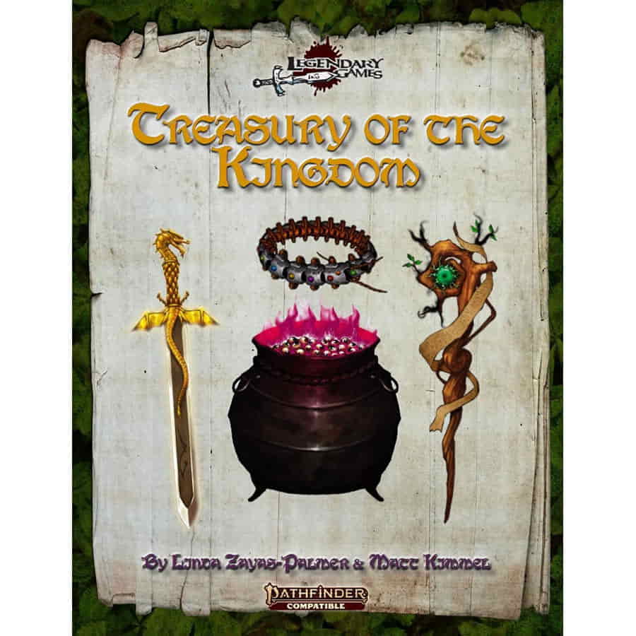 Pathfinder - Legendary Games: Treasury Of The Kingdom (Pf2e)
