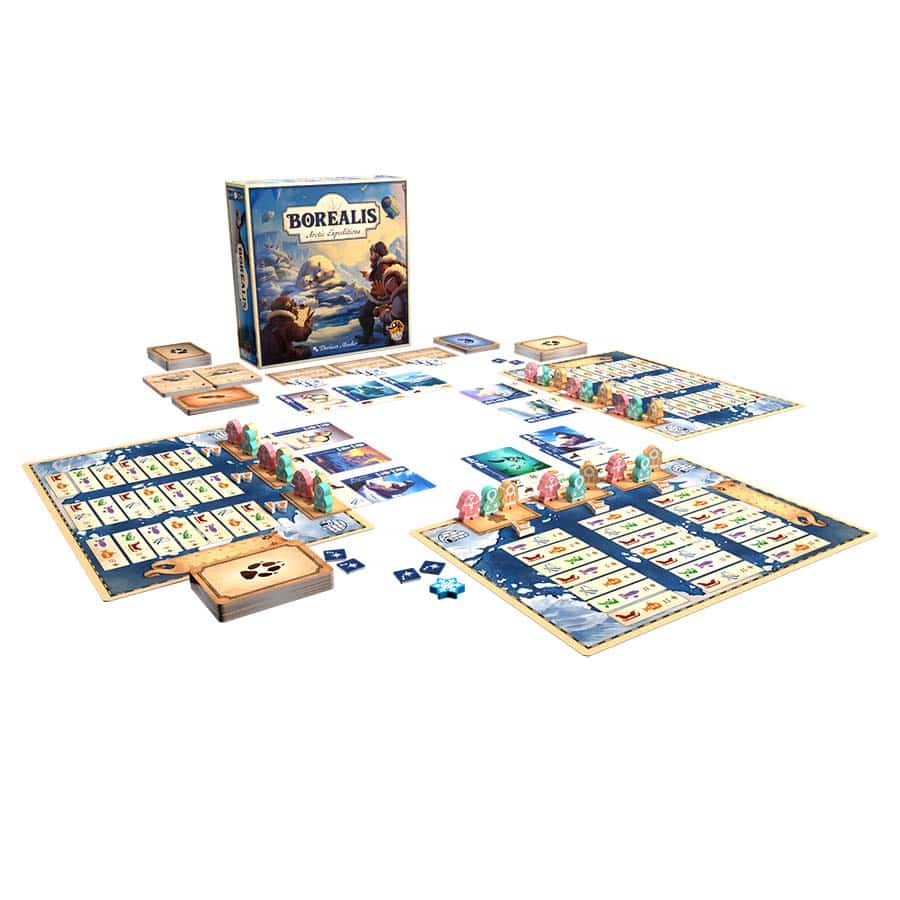 Lucky Duck Games -  Borealis: Artic Expeditions Pre-Order